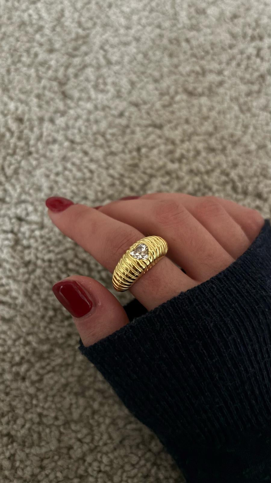 Anello cuore