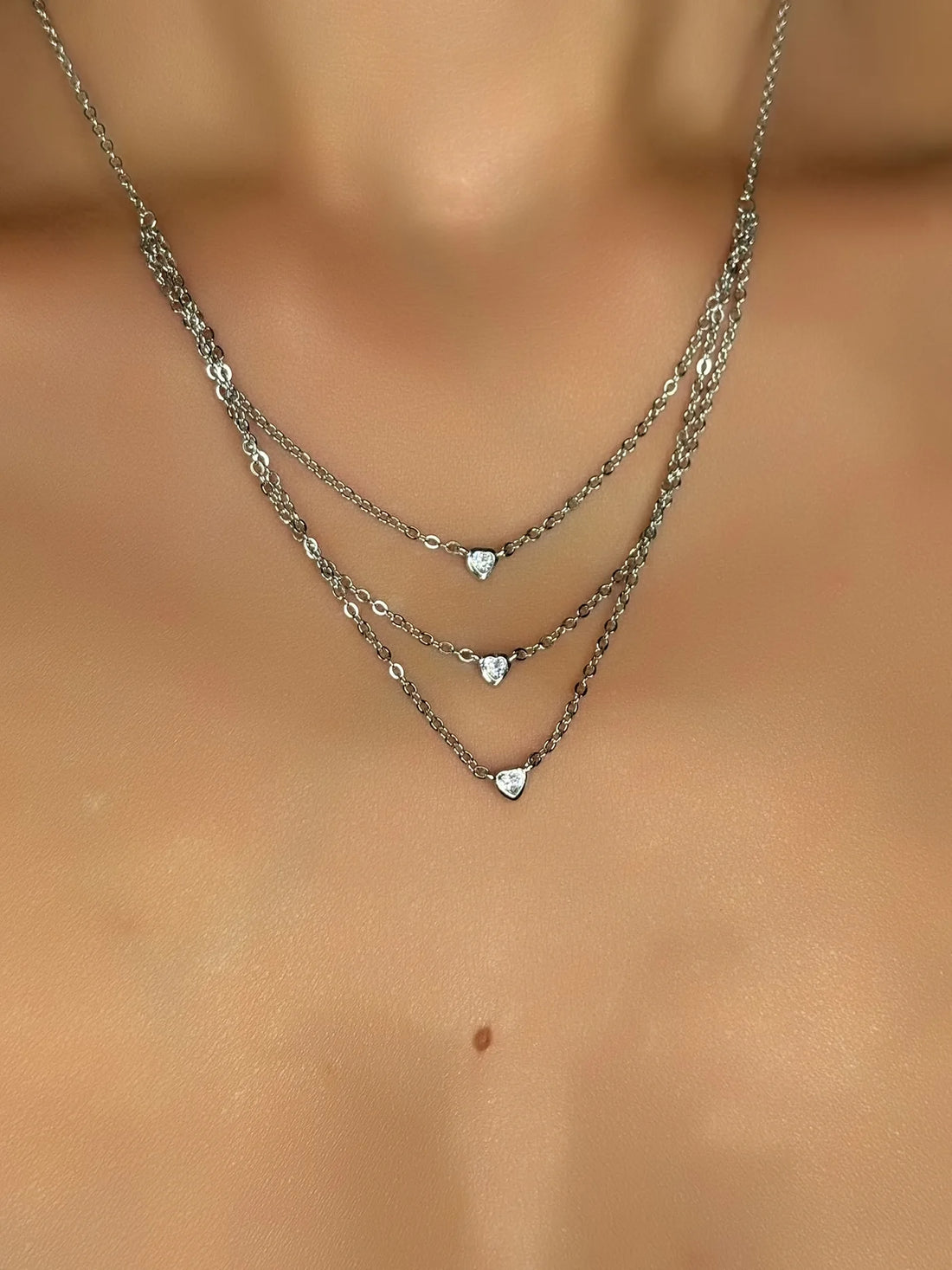 Collana cuori