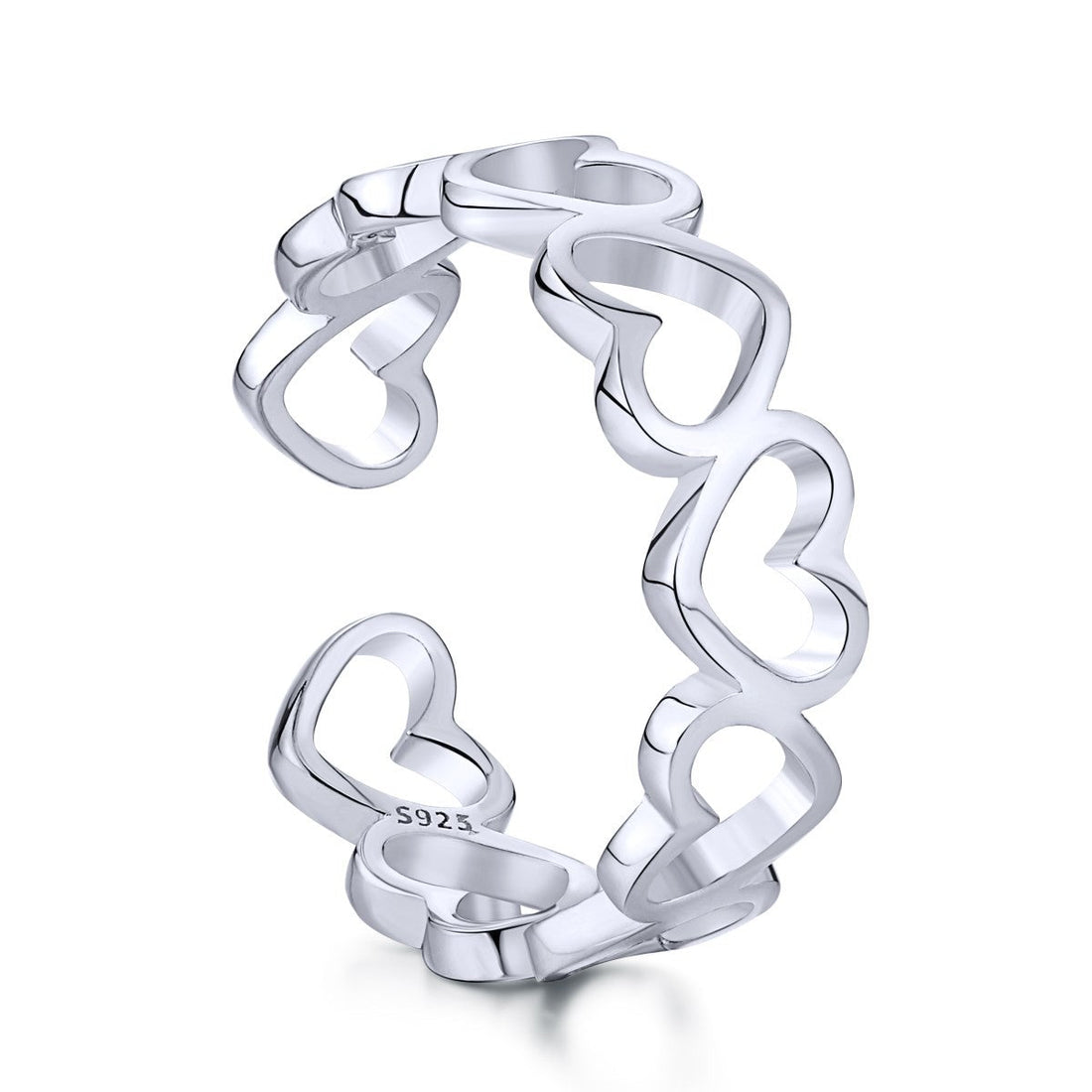 Anello con cuoricini