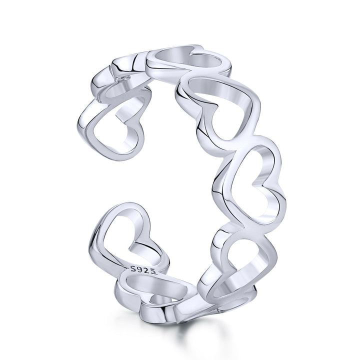 Anello con cuoricini