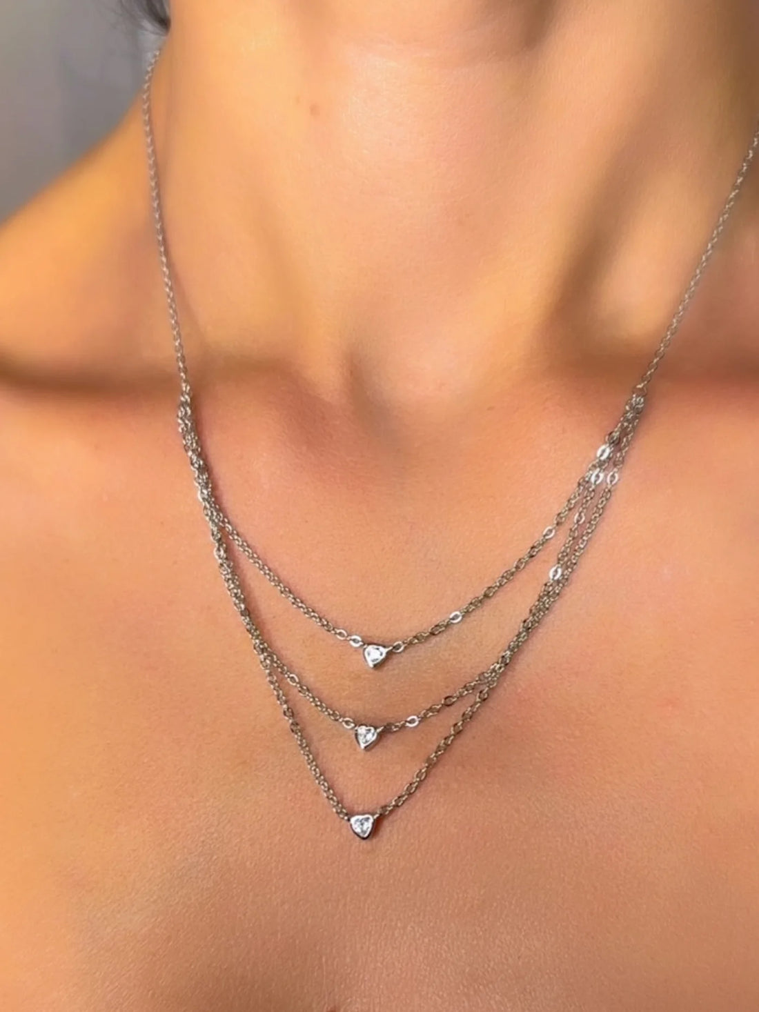 Collana cuori