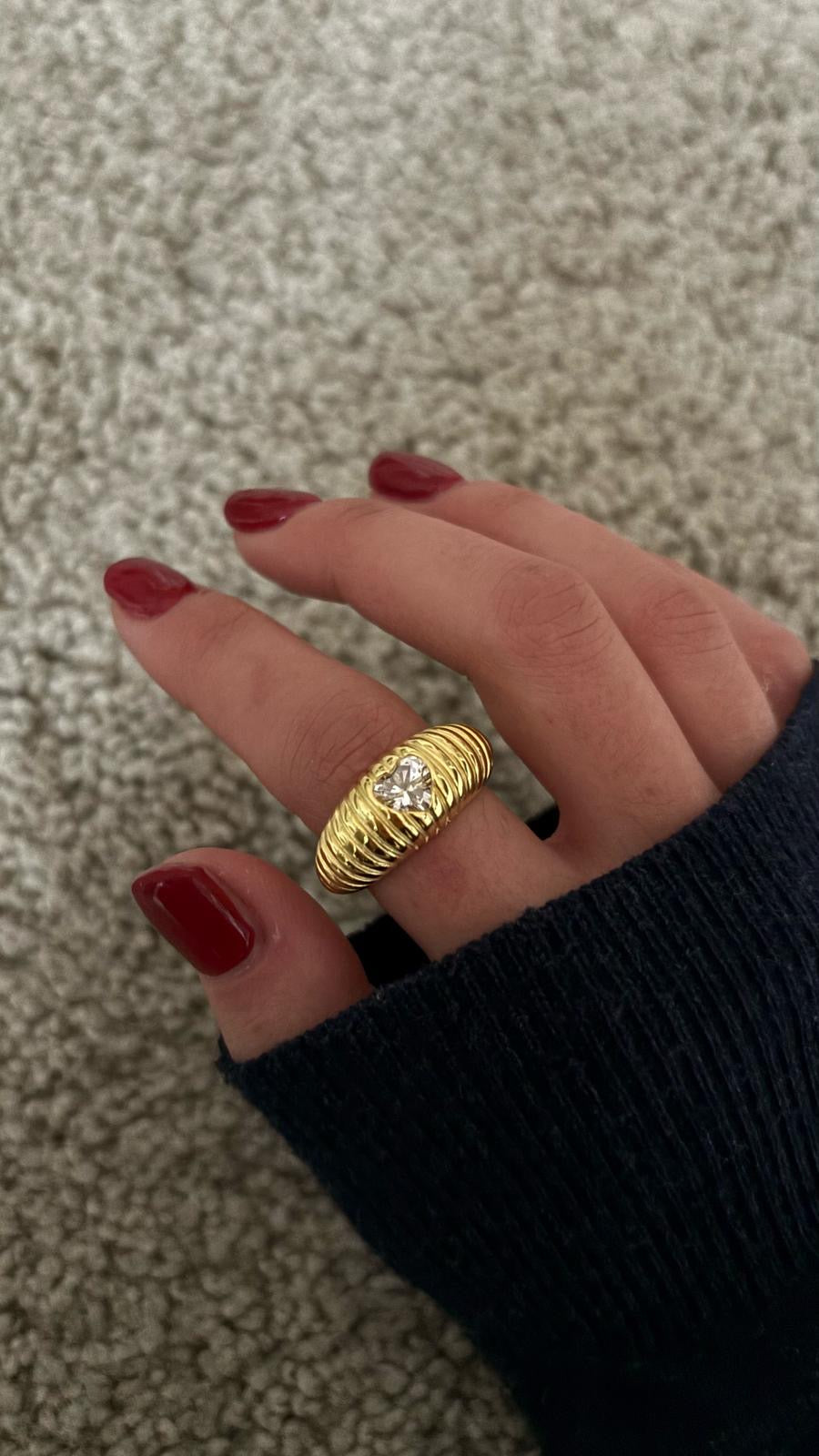 Anello cuore