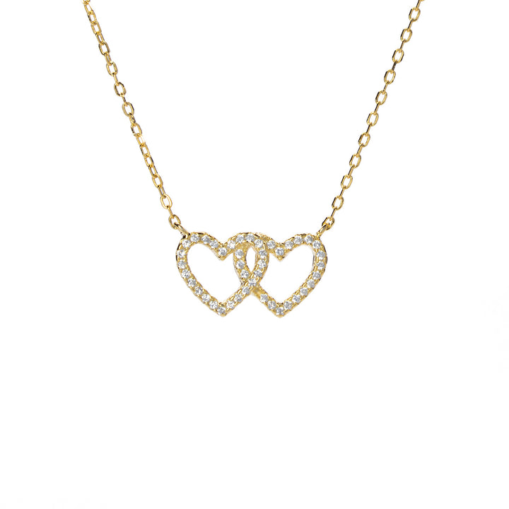 Collana doppio cuore