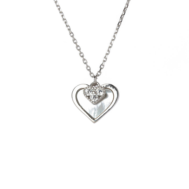 Collana doppio cuore