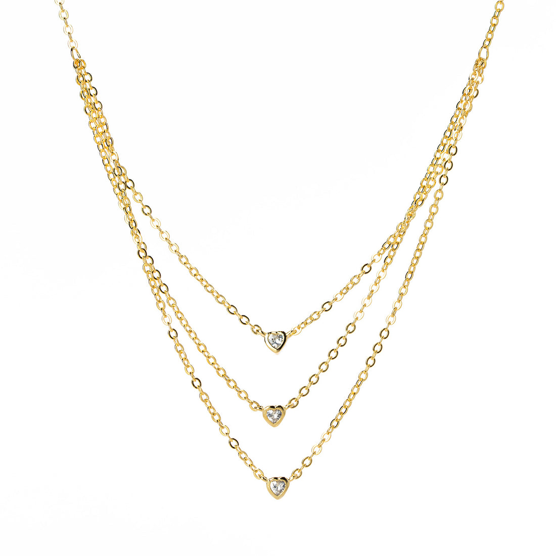 Collana cuori