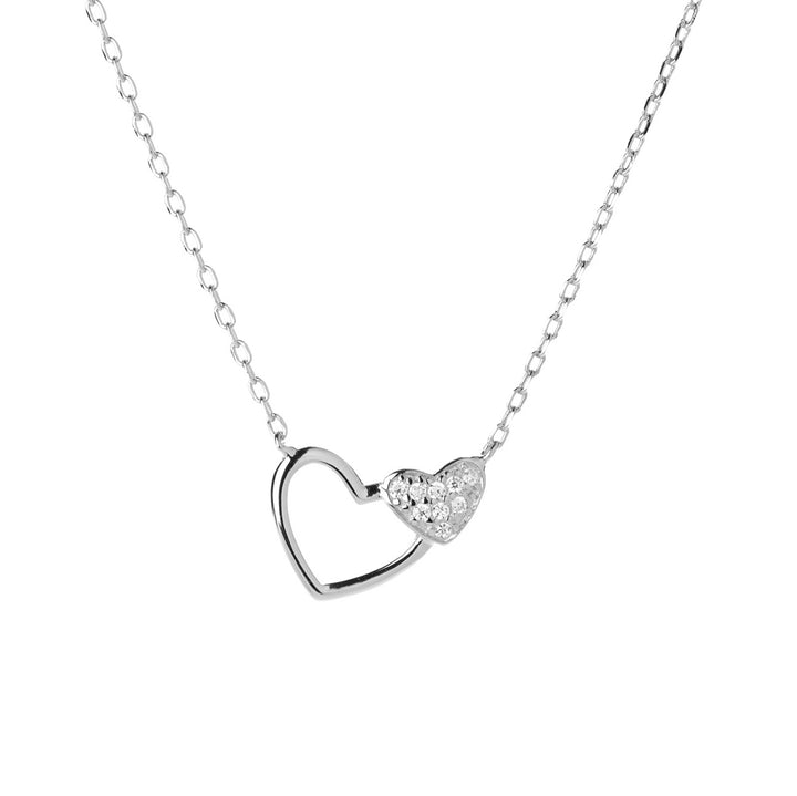 Collana doppio cuore