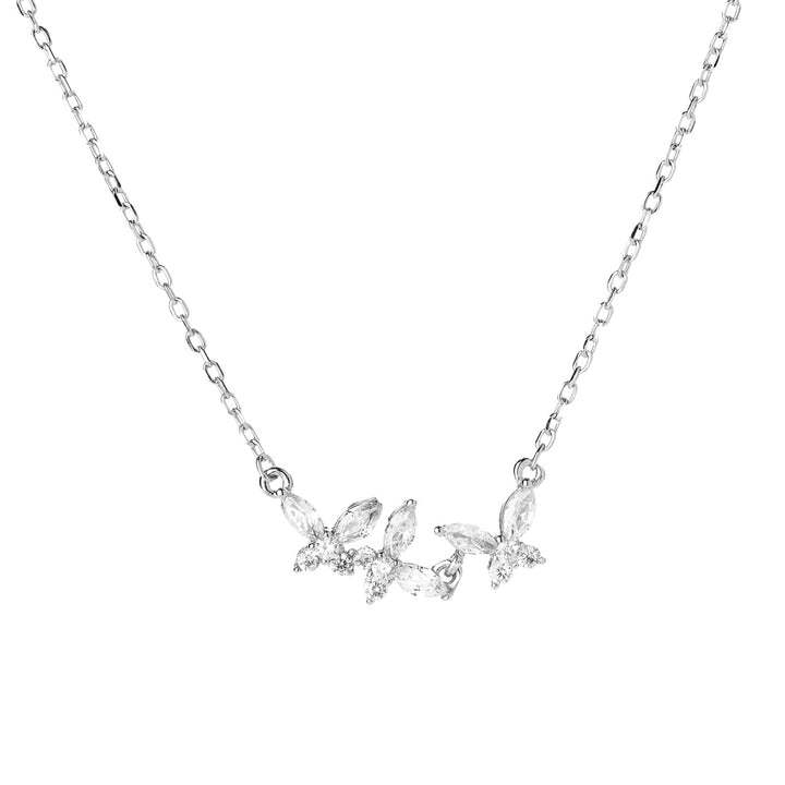 Collana con tre farfalle