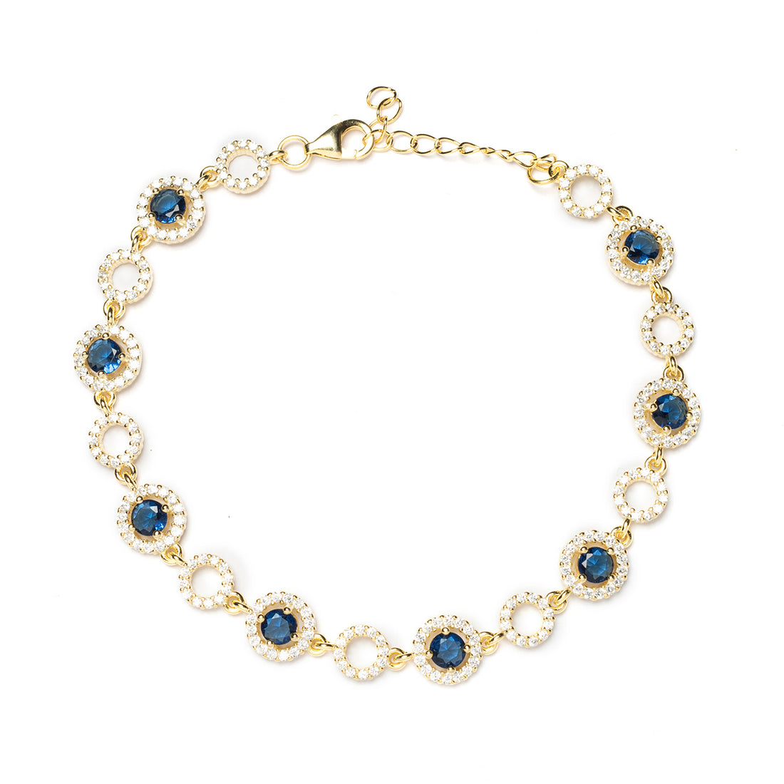 Bracciale donna con cerchi