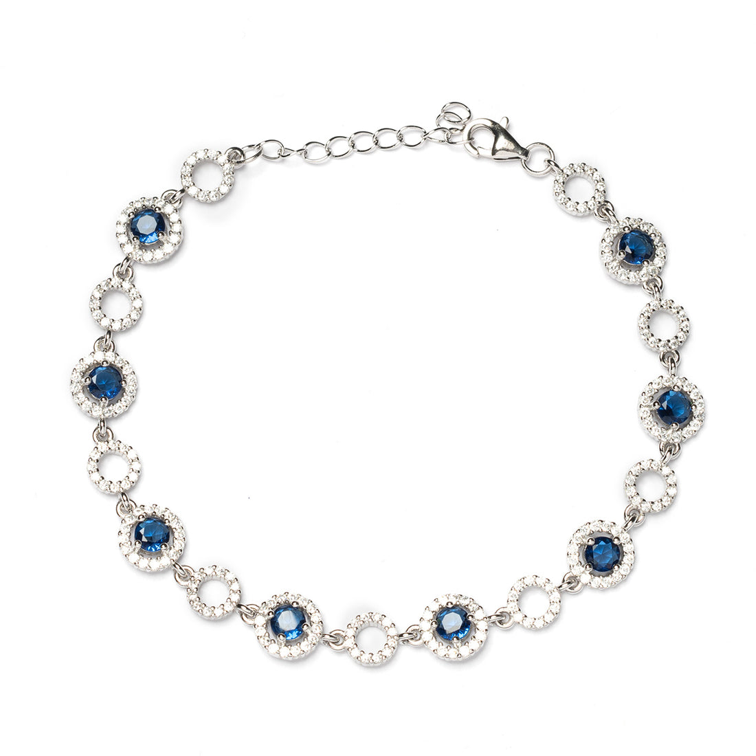 Bracciale donna con cerchi