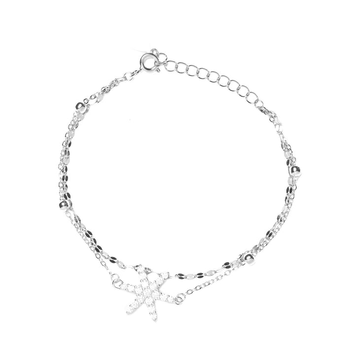 Bracciale doppio filo stella marina