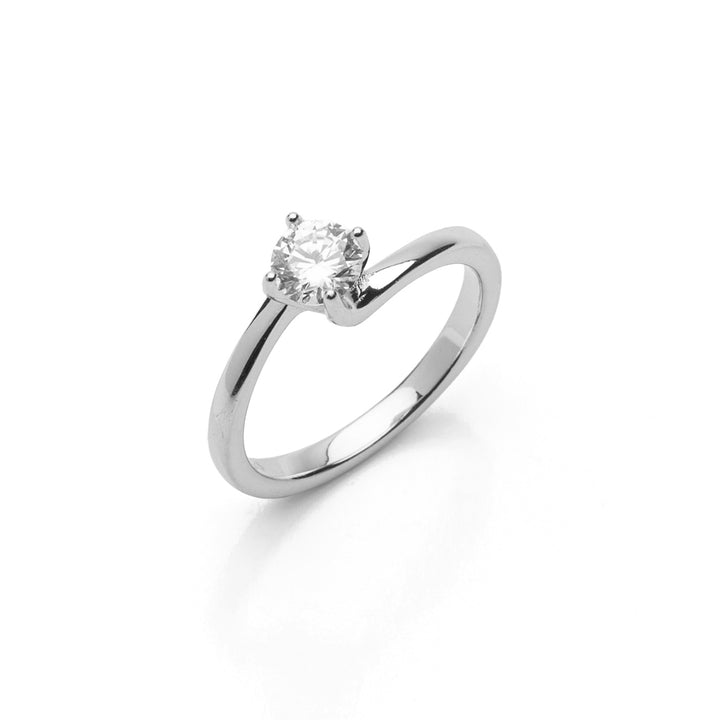 Anello solitario valentino
