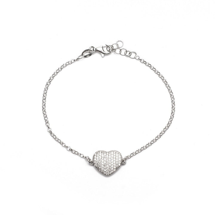 Bracciale cuore luminoso