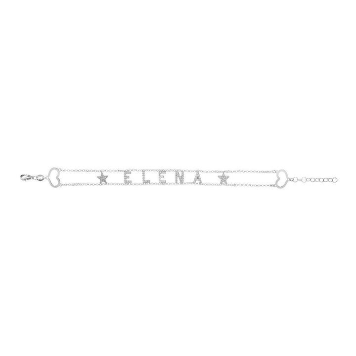 Bracciale nome e stelle