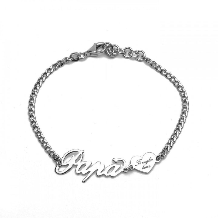 Bracciale Papà ti voglio bene