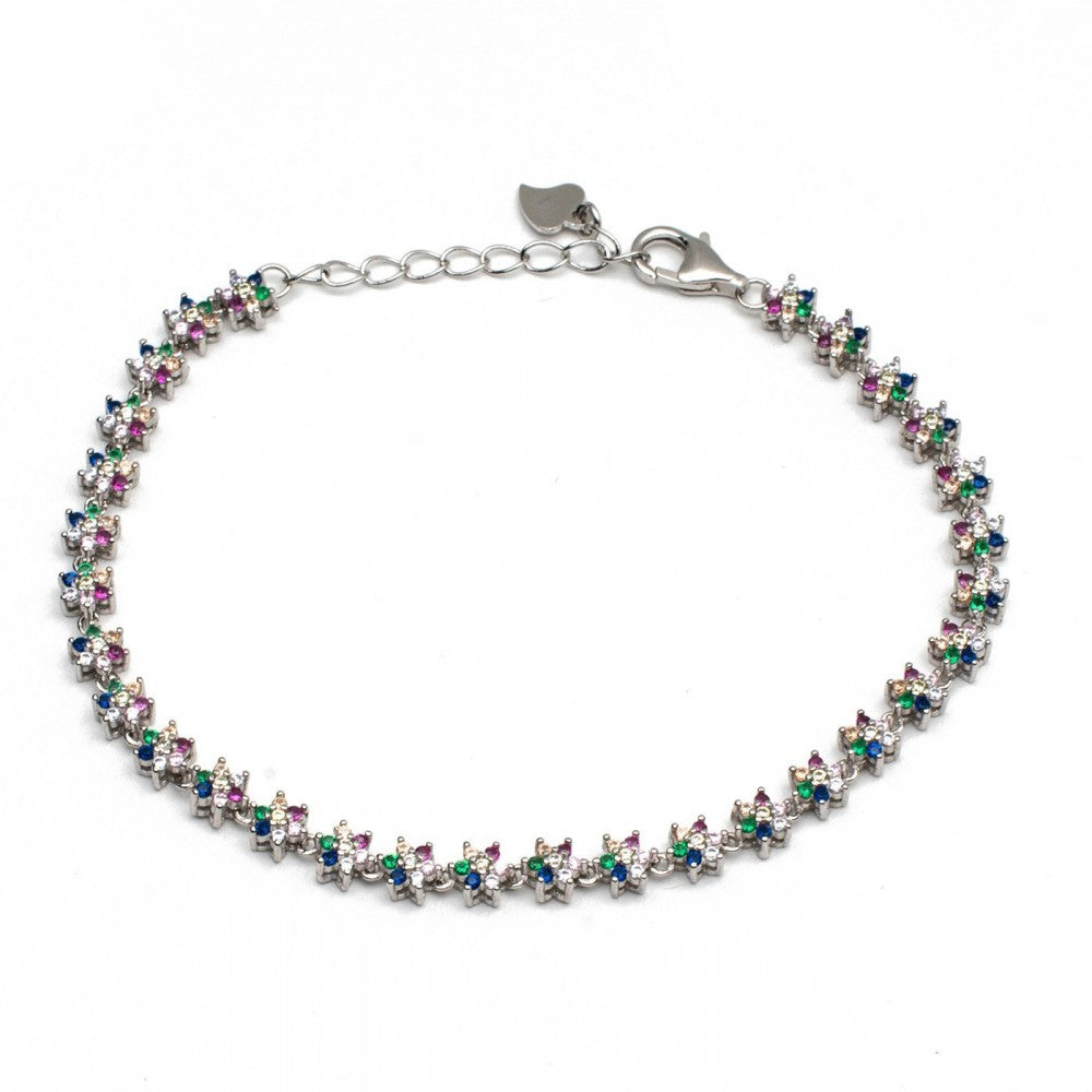 Bracciale stelline multicolor