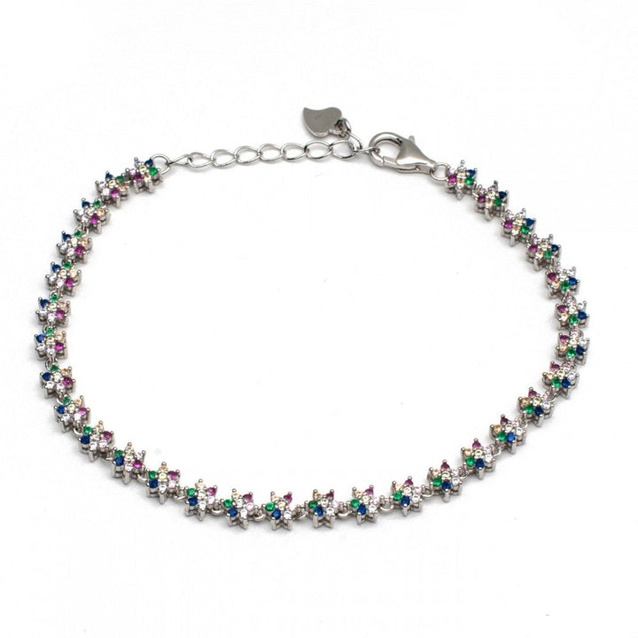 Bracciale stelline multicolor