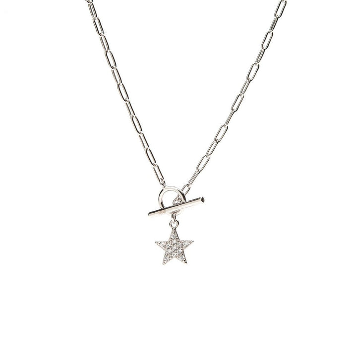 Collana catena con stella