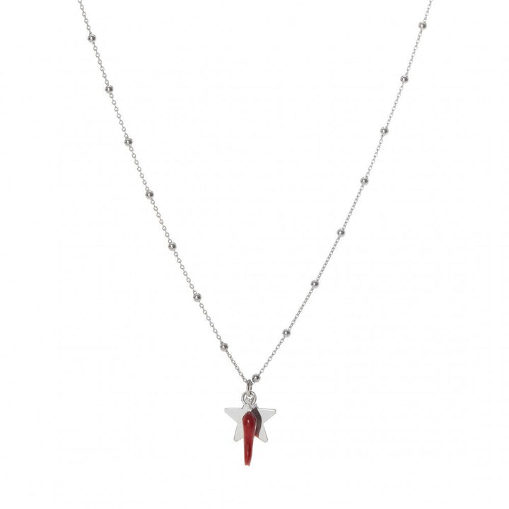 Collana corno & stella