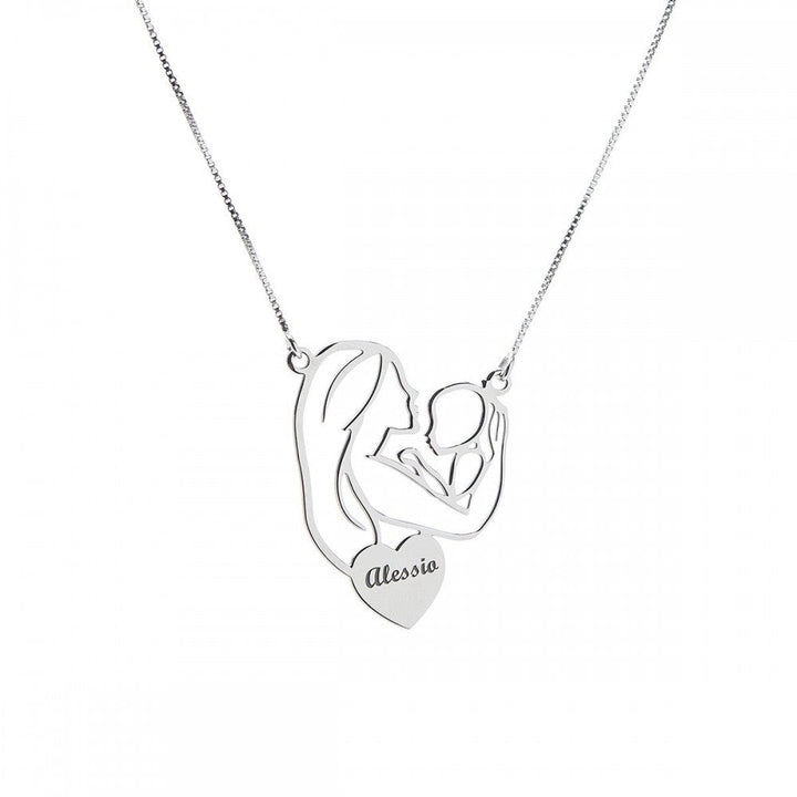 Collana mamma e figlio