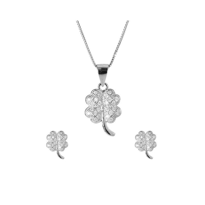 Set quadrifoglio