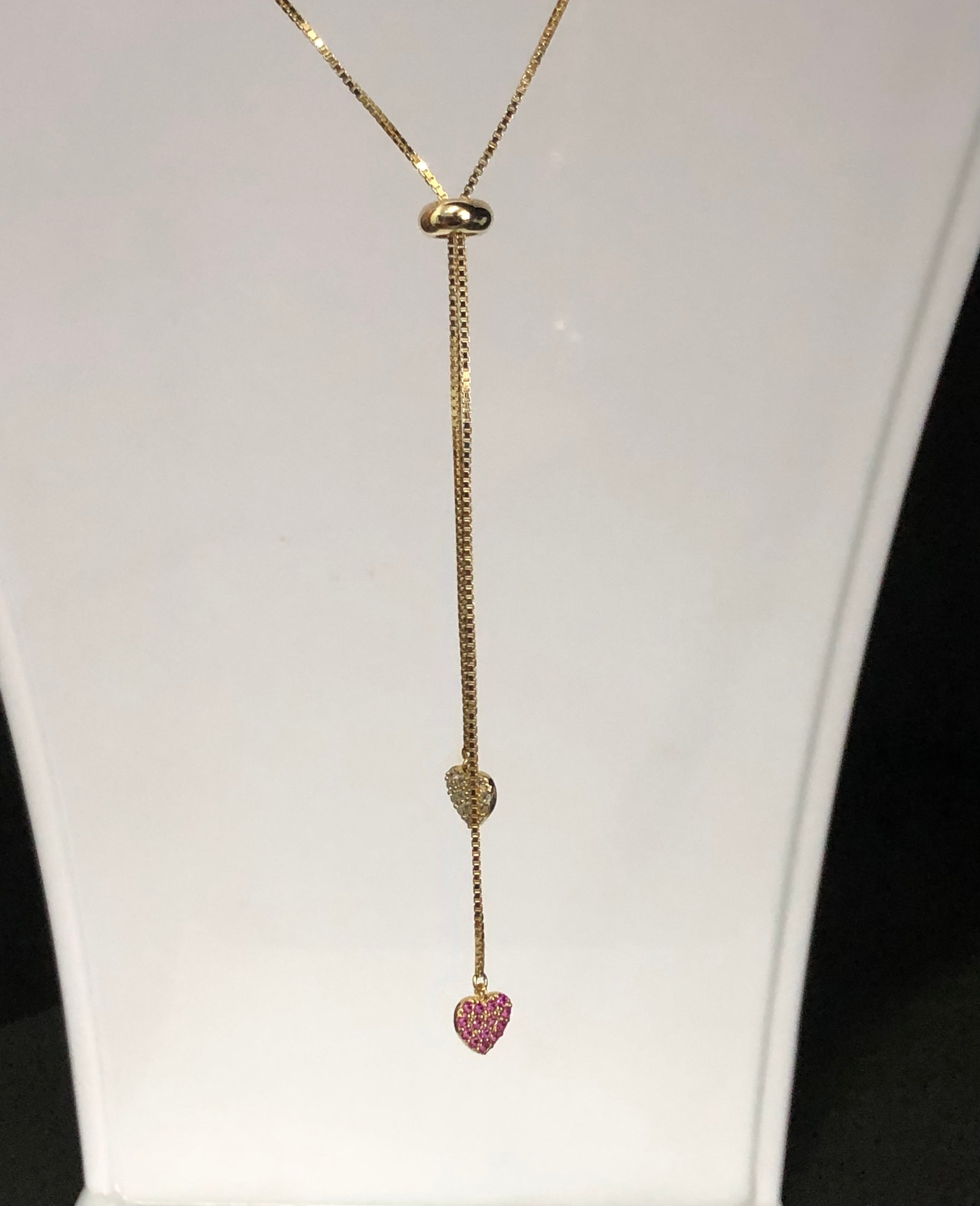 Collana saliscendi con labbra