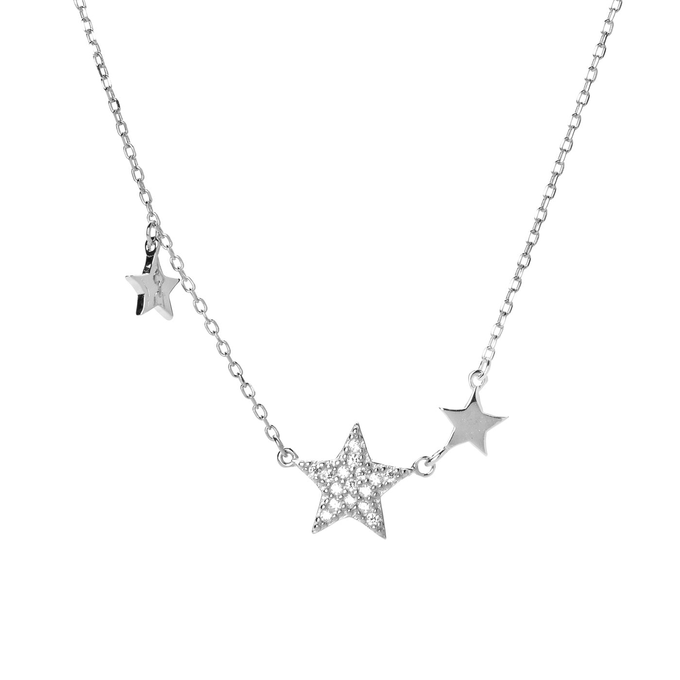 Collana con tre stelle