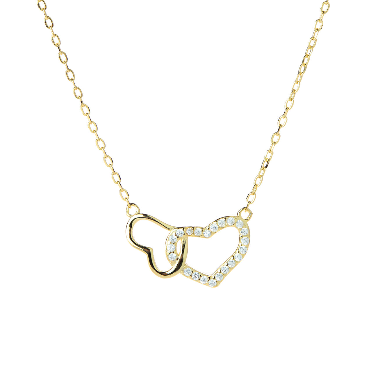 Collana doppio cuore