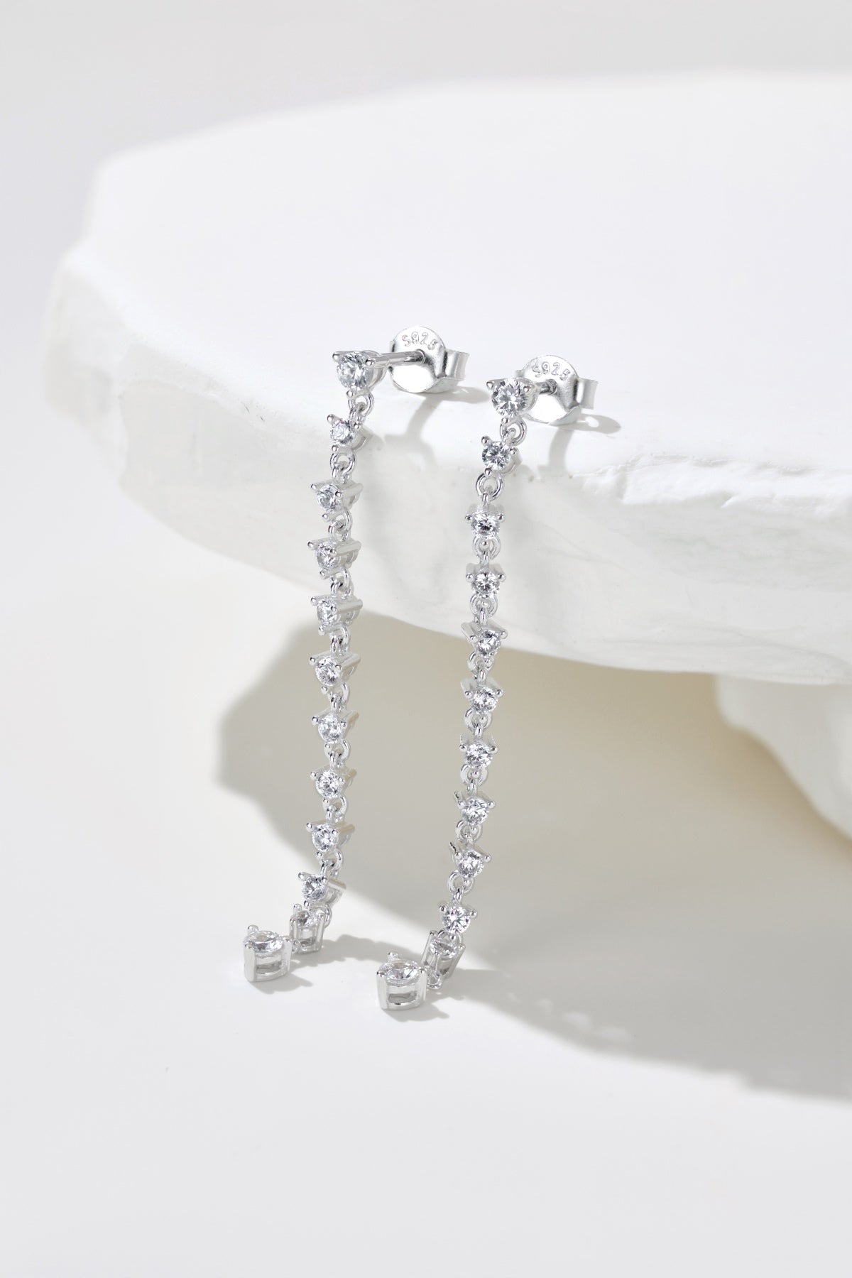 Orecchini pendenti tennis