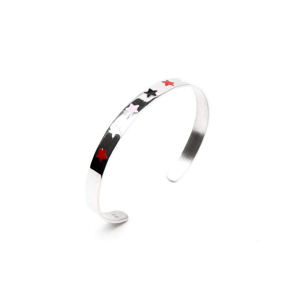 Bracciale stelline multicolor